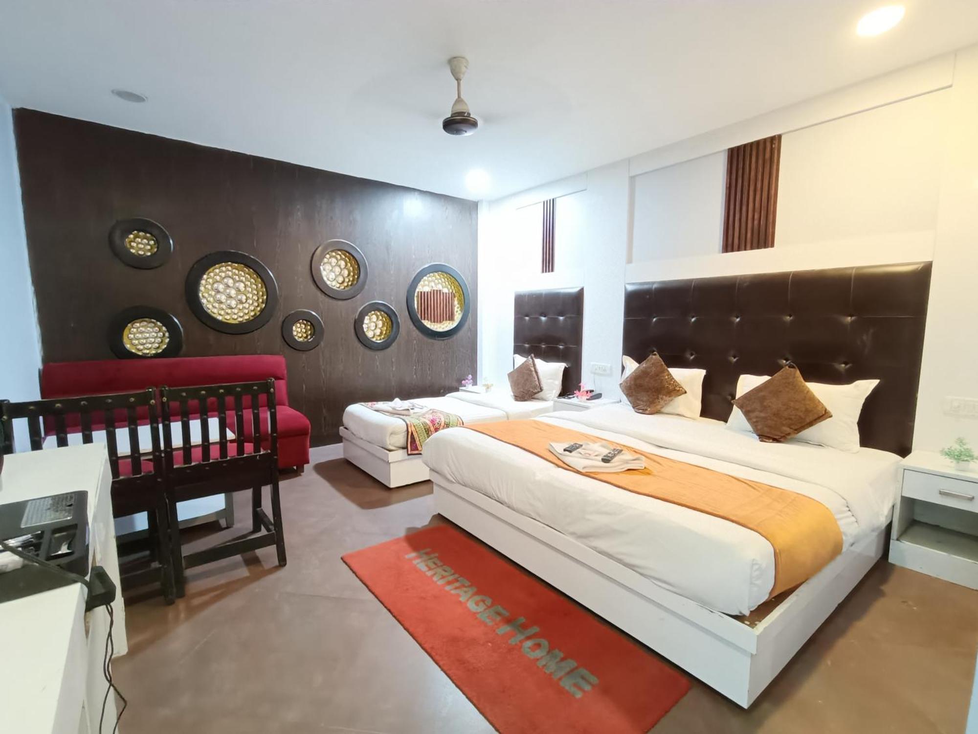 Hotel Heritage Home Walking 1 Minuit From R K Ashram Metro Station ニューデリー エクステリア 写真